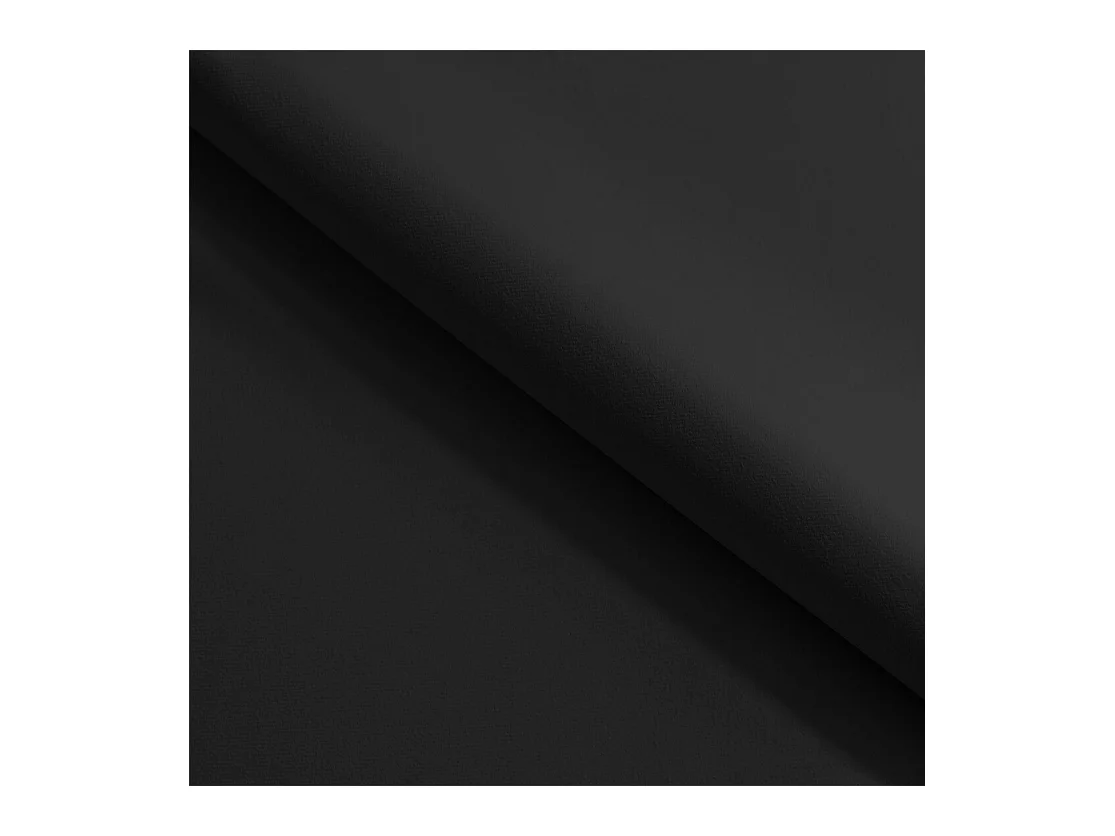 BEDANTE canapé d’angle MOS L Itaka 15 droite noir avec fonction de couchage canapé en forme de L avec coffre de rangement