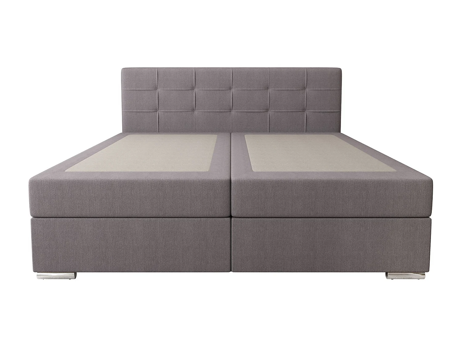 BEDANTE Boxspringbett ZAKO 1 180x200 Cosmic 160 Hellgrau Bett Bettkasten Ehebett Hotelbett Topper Matratze Schlafzimmer Stauraum