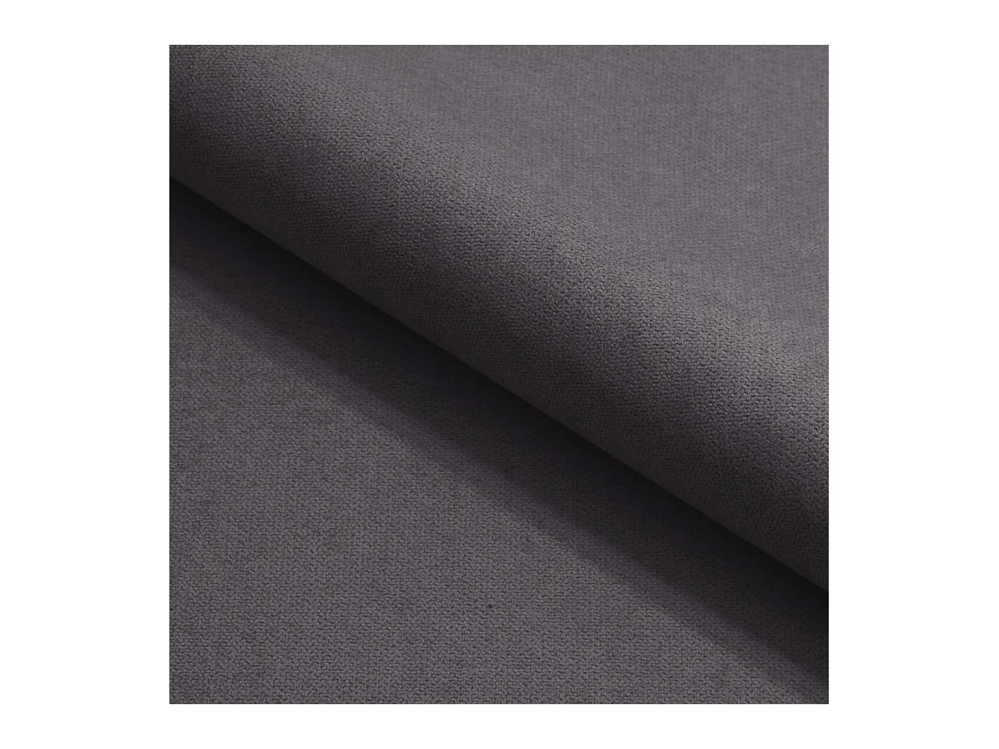 BEDANTE Lit boxspring ZAKO 1 90x200 Cosmic 97 Gris Ouverture à gauche Lit Litkasten