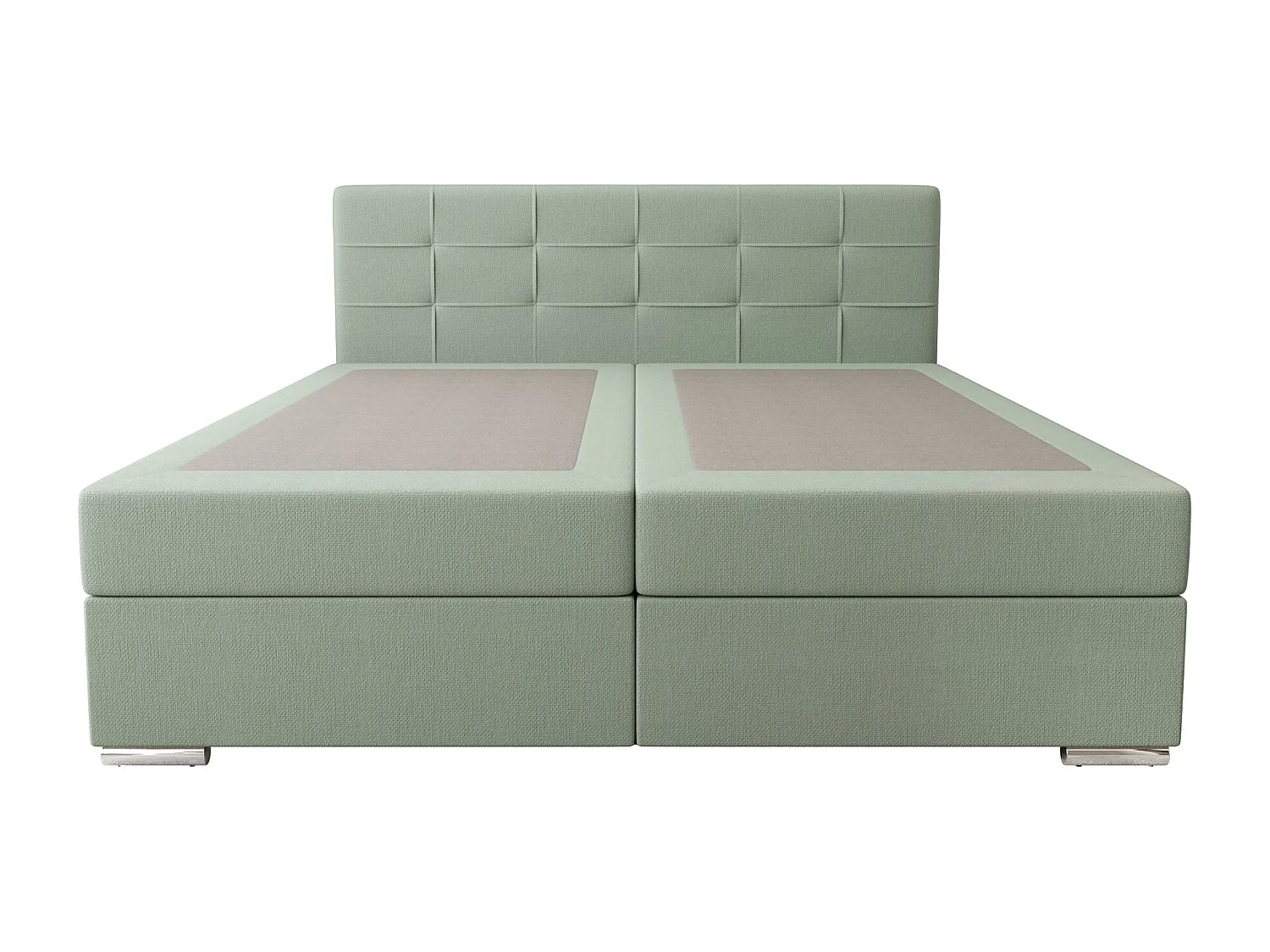 BEDANTE Boxspringbett ZAKO 1 180x200 Cosmic 16 Hellgrün Bett Bettkasten Ehebett Hotelbett Topper Matratze Schlafzimmer Stauraum