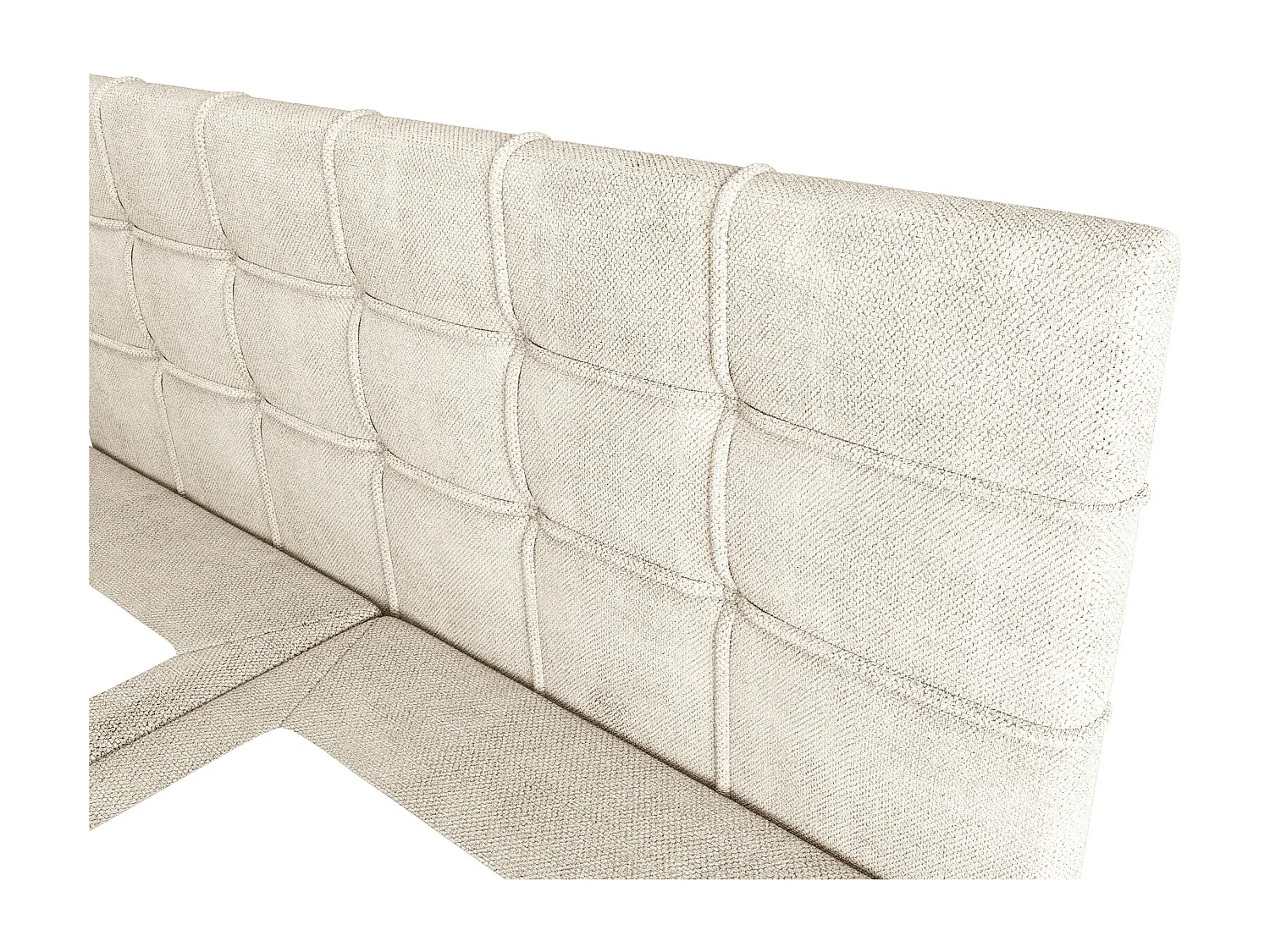 BEDANTE Boxspringbett KIDA 160x200 Curio 09 Ecru Bett Bettkasten Ehebett Hotelbett Schlafzimmer Topper Matratze Stauraum