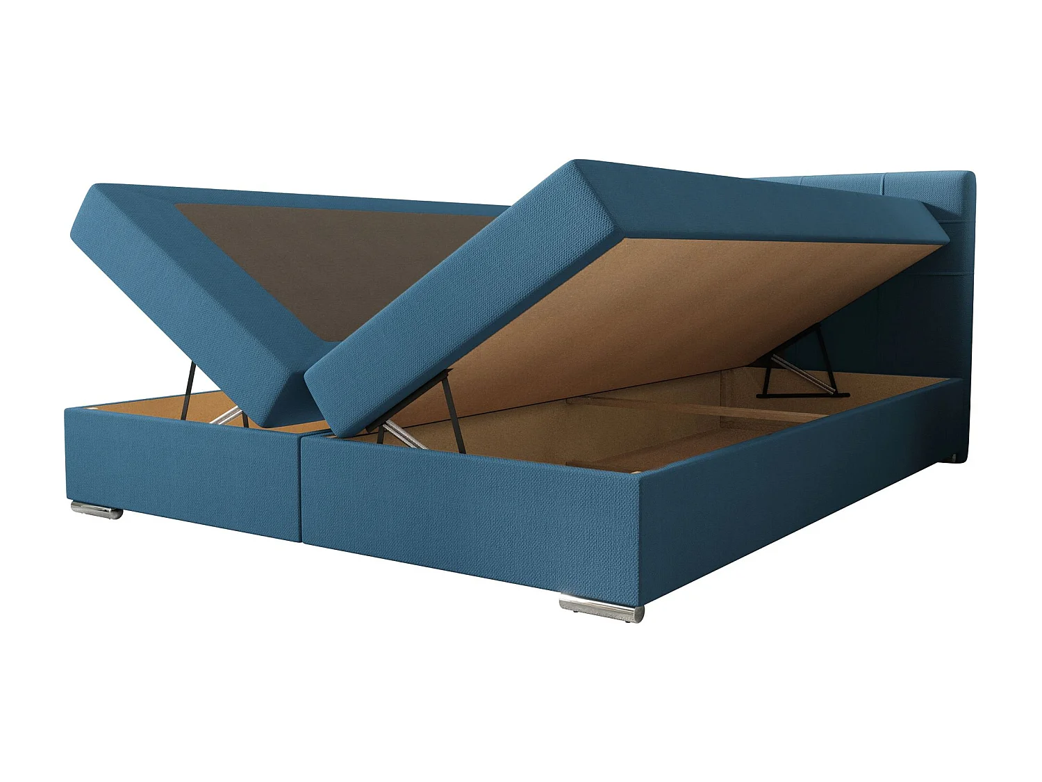 BEDANTE Boxspringbett ZAKO 1 180x200 Cosmic 5 Grün Bett Bettkasten Ehebett Hotelbett Topper Matratze Schlafzimmer Stauraum