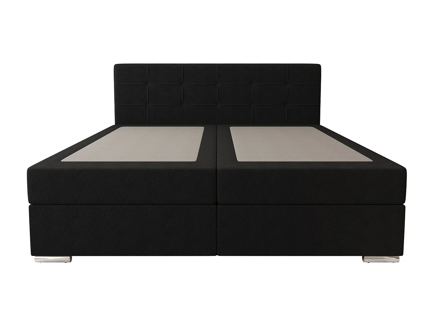 BEDANTE Boxspringbett ZAKO 1 140x200 Cosmic 100 Schwarz Bett Bettkasten Ehebett Hotelbett Topper Matratze Schlafzimmer Stauraum