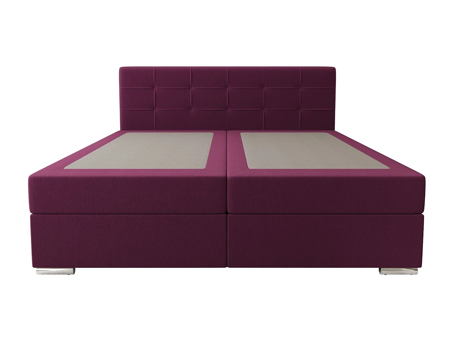 BEDANTE Boxspringbett ZAKO 1 140x200 Cosmic 110 Violett Bett Bettkasten Ehebett Hotelbett Topper Matratze Schlafzimmer Stauraum
