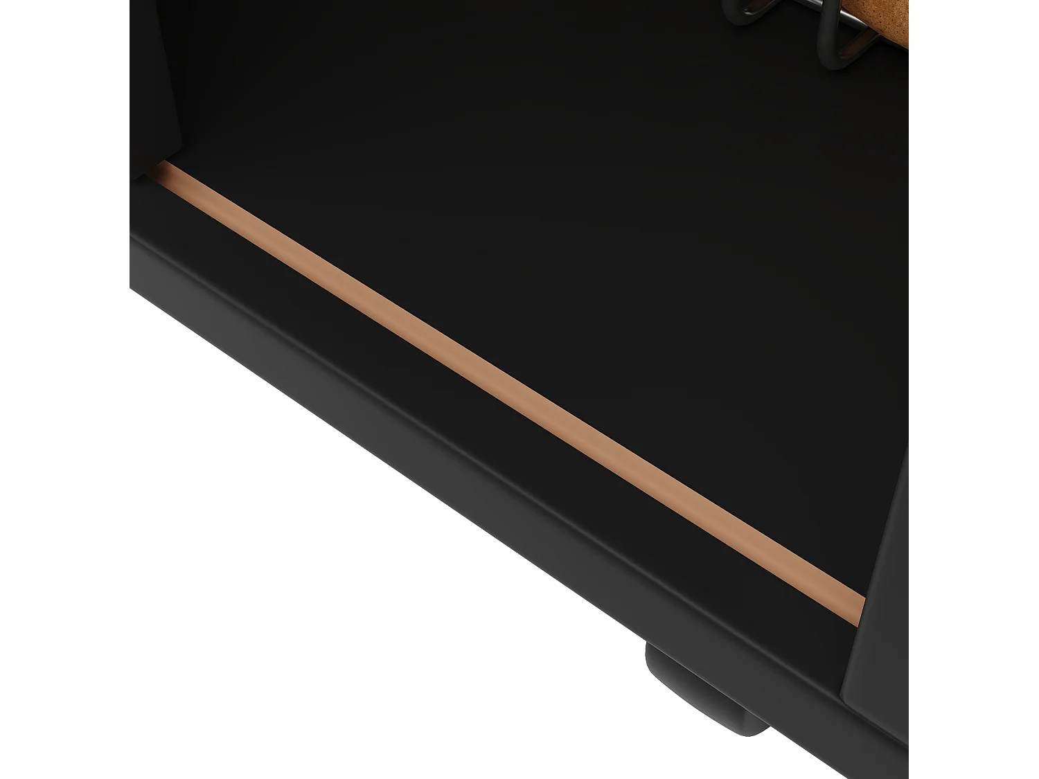 Desserte de cuisine 110x(42-70)x90 cm 2 portes coulissantes et 3 tiroirs Îlot de cuisine avec plateau extensible  - noir