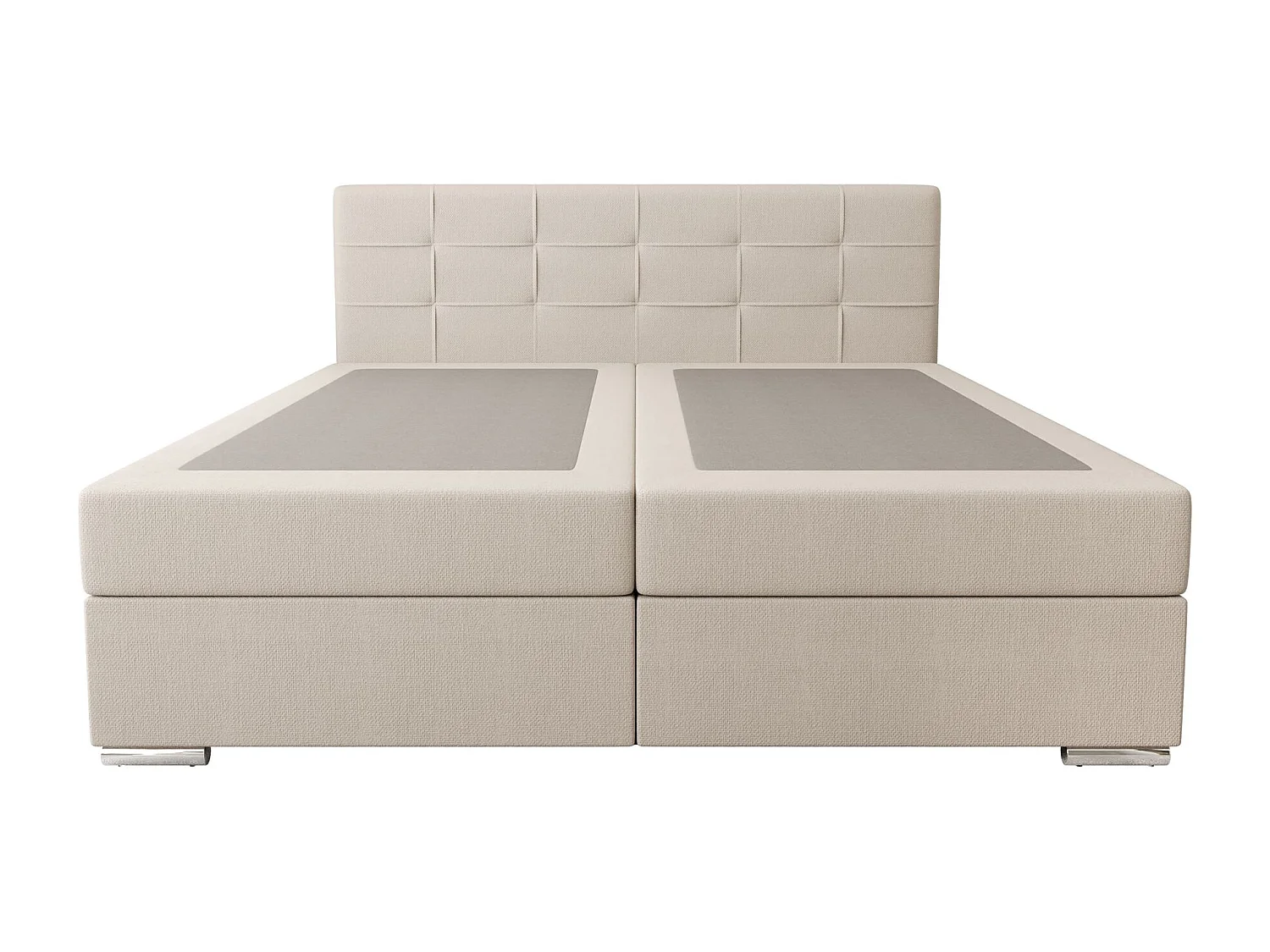 BEDANTE Boxspringbett ZAKO 1 180x200 Cosmic 10 Beige Bett Bettkasten Ehebett Hotelbett Topper Matratze Schlafzimmer Stauraum