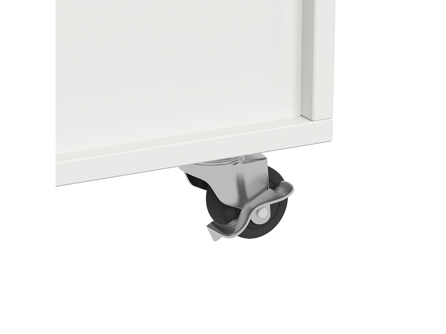 Desserte de cuisine mobile 2 portes et 3 tiroirs Îlot de cuisine avec plateau extensible 124x(40-65)x91.5 cm - blanc