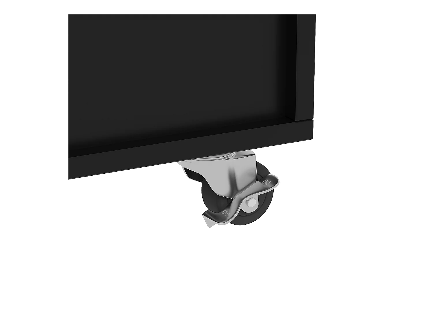 Desserte de cuisine mobile 2 portes et 3 tiroirs Îlot de cuisine avec plateau extensible 124x(40-65)x91.5 cm - noir