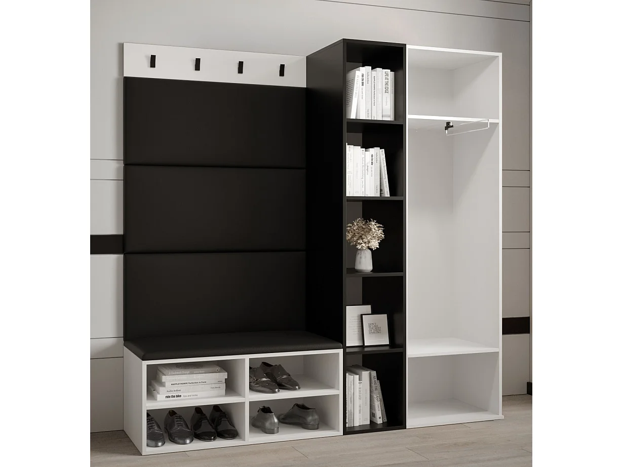 Conjunto de guardarropa Miro 1 184/164/42 (Blanco/Manila 16)