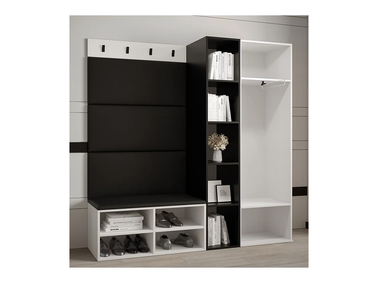 Ensemble de garde-robe Miro 1 184/164/42 (Blanc/Manila 02)