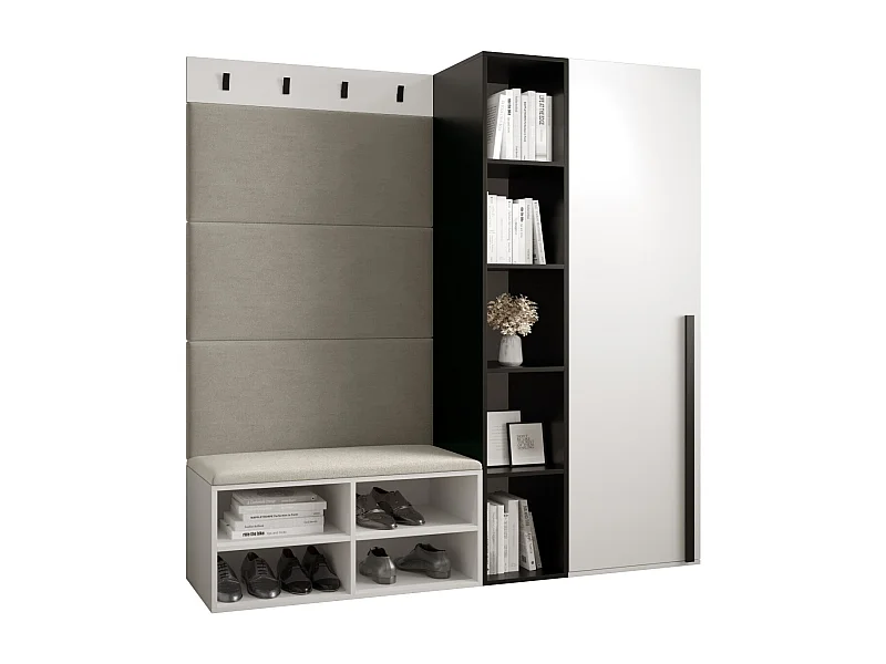 Conjunto de guardarropa Miro 1 184/164/42 (Blanco/Manila 02)