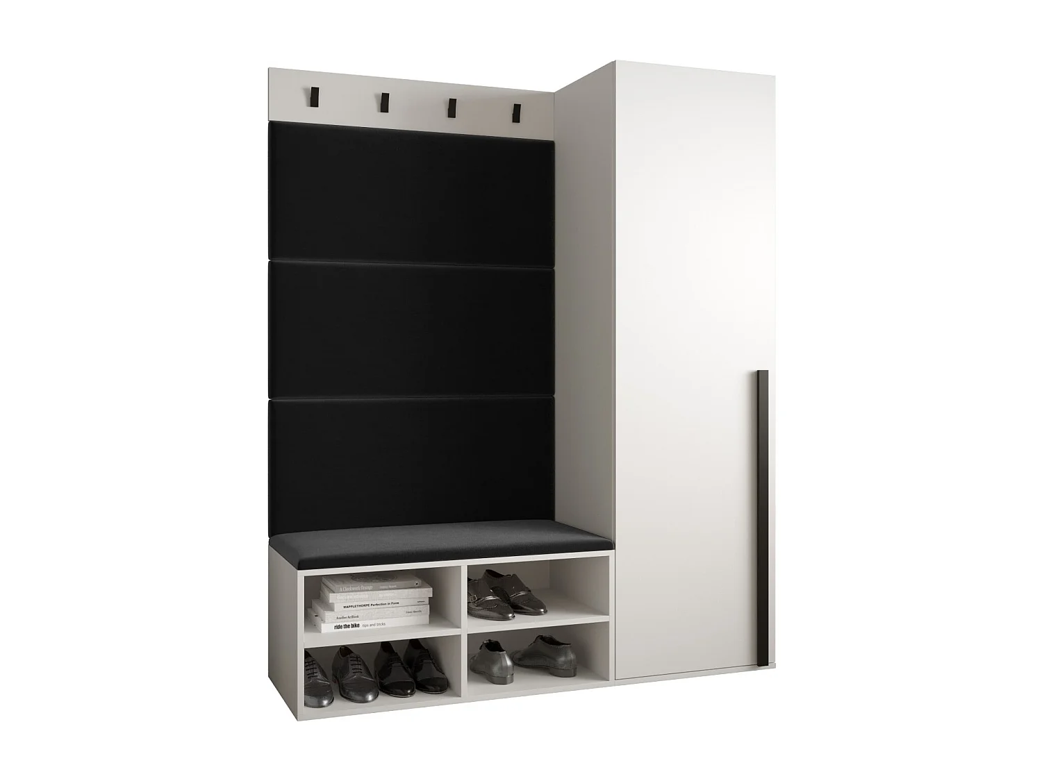 Conjunto de guardarropa Miro 6 184/134/42 (Blanco/Manila 18)