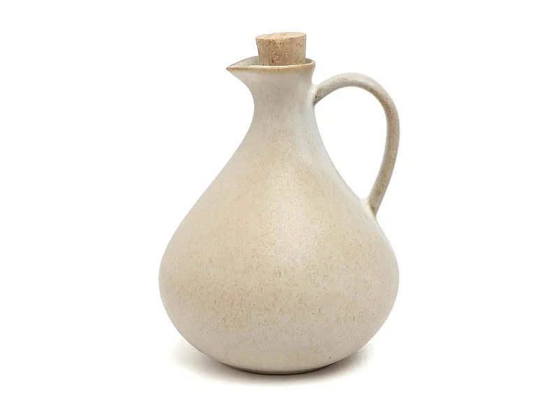 Olivenölflasche N°80 - Weiß