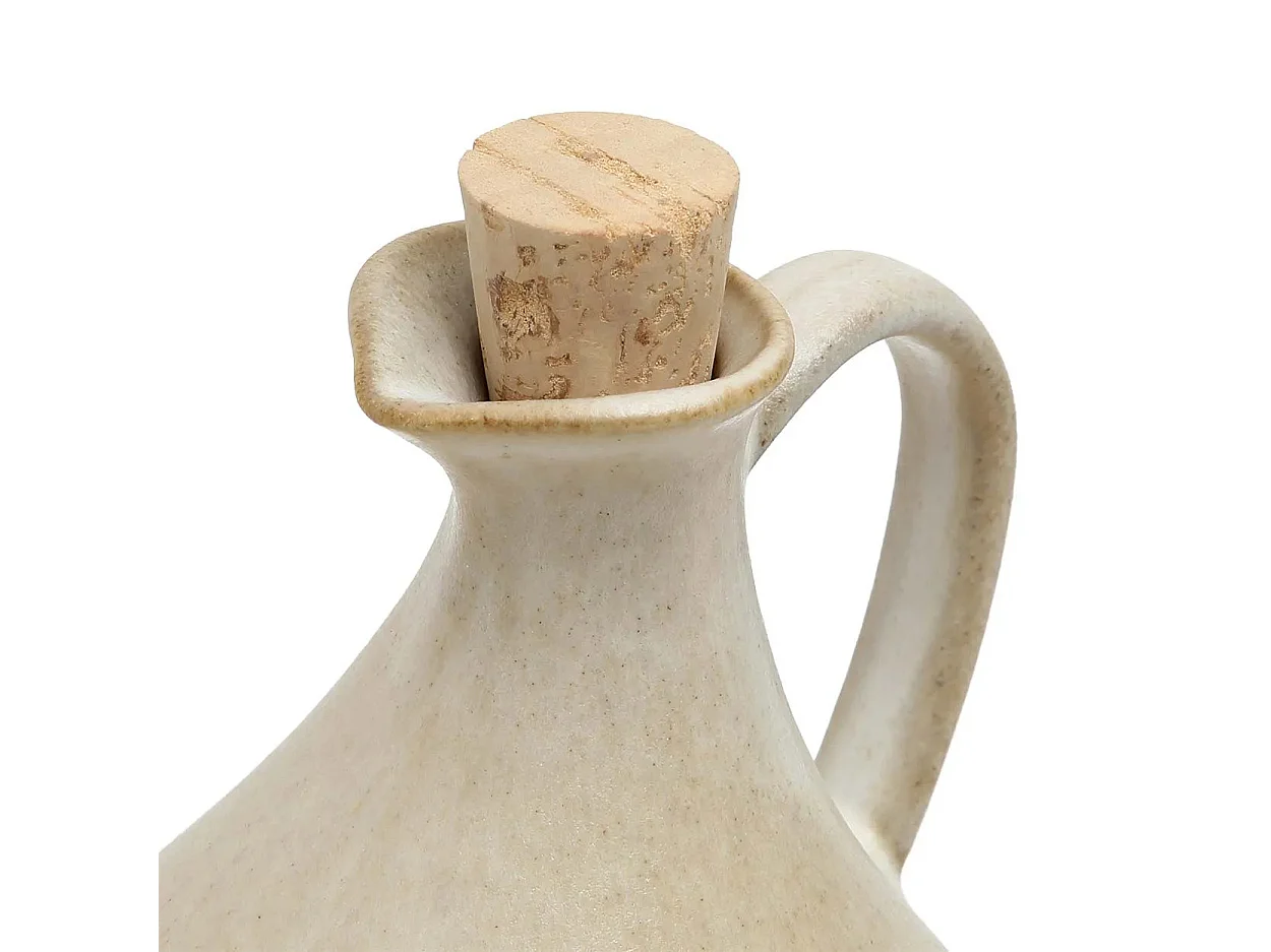 Botella De Aceite De Oliva N°80 - Blanca