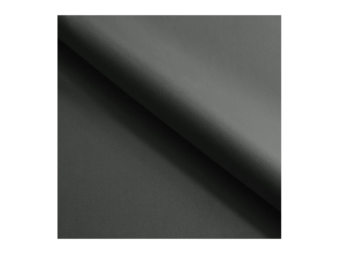 BEDANTE Lit boxspring ZAKO 2 90x200 Itaka 27 Gris foncé Lit Ouverture à gauche Lit Litkasten