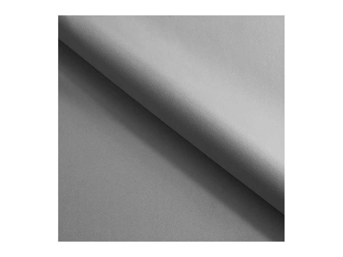 BEDANTE Lit boxspring ZAKO 2 90x200 Itaka 50 Gris clair Lit Ouverture à gauche Lit Litkasten