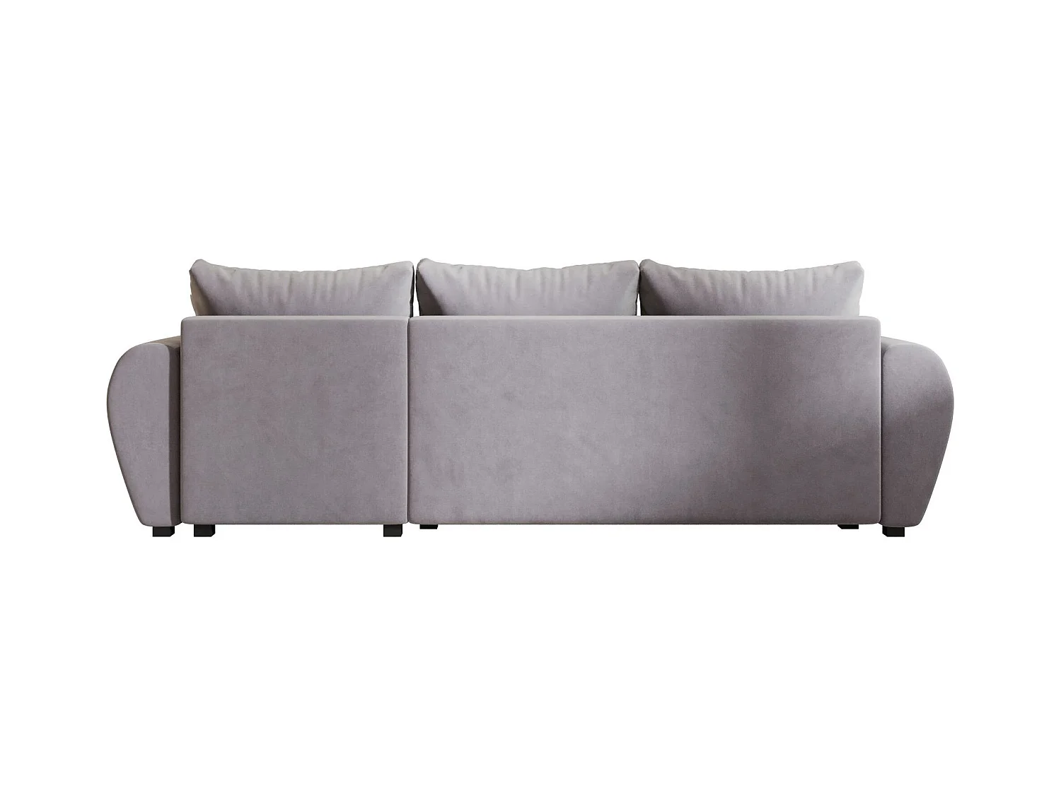 BEDANTE ECKSOFA MOLISA L Itaka 50 Rechts Grau mit Schlaffunktion L-Form Sofa mit Stauraum Bettkasten Wohnzimmersofa Couch Sofa Bettsofa Bettkasten Bettcouch