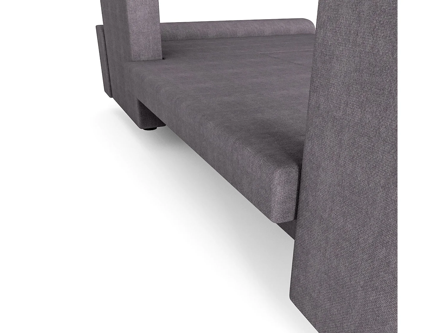 BEDANTE canapé panoramique HEWLET U Rainbow 41+05 marron/beige avec fonction de couchage canapé en U avec espace de rangement coffre