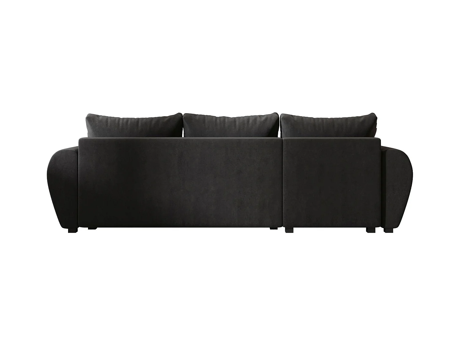 BEDANTE canapé d'angle MOLISA L Itaka 27 gauche gris avec fonction de couchage canapé en forme de L