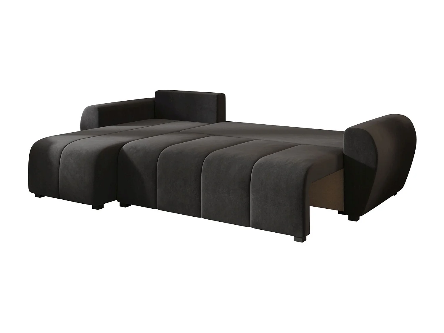 BEDANTE ECKSOFA MOLISA L Itaka 27 Links Grau mit Schlaffunktion L-Form Sofa mit Stauraum Bettkasten Wohnzimmersofa Couch Sofa Bettsofa Bettkasten Bettcouch