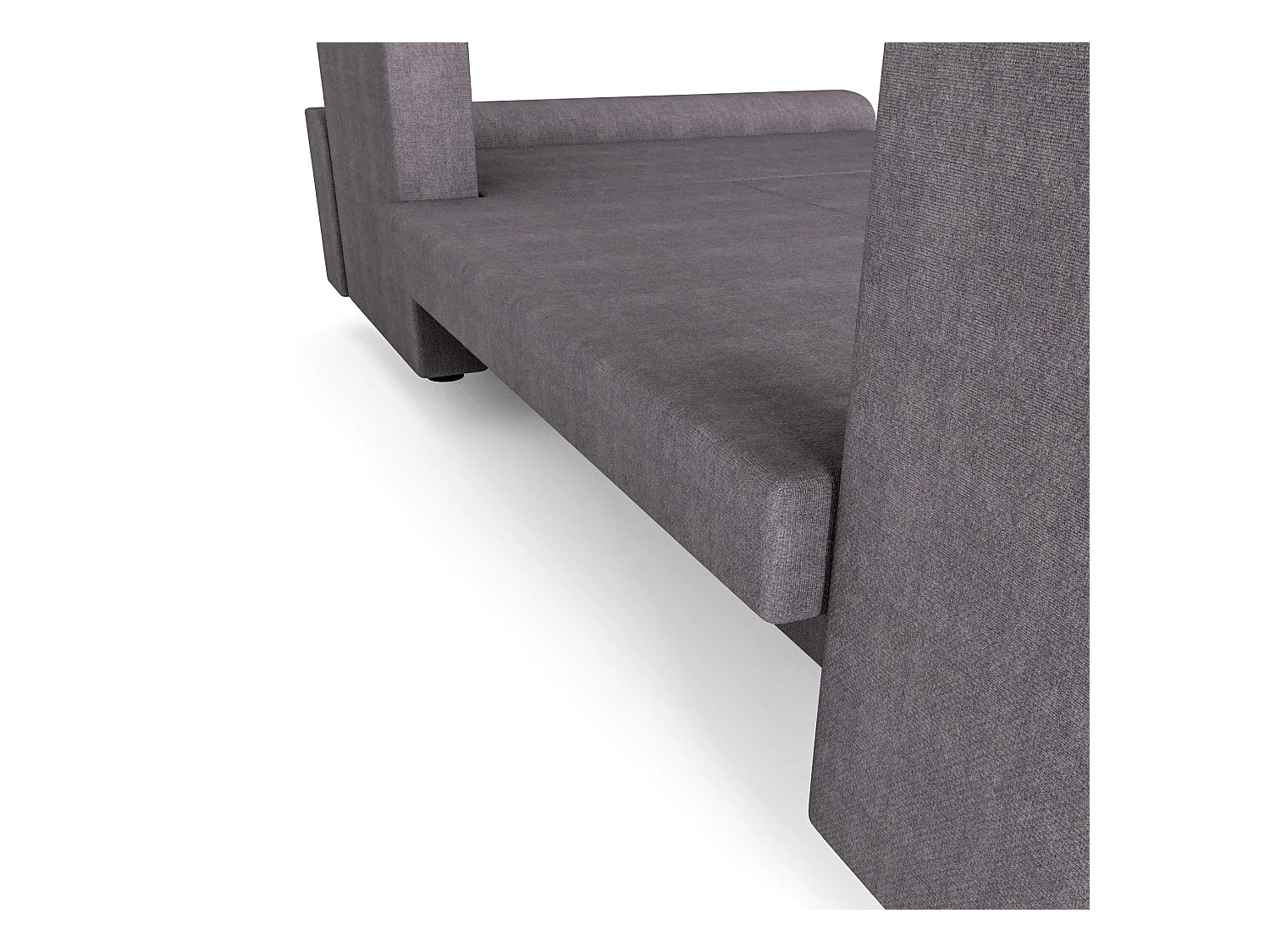 BEDANTE canapé panoramique HEWLET U Rainbow 05+41 beige/marron avec fonction de couchage canapé en U avec espace de rangement coffre