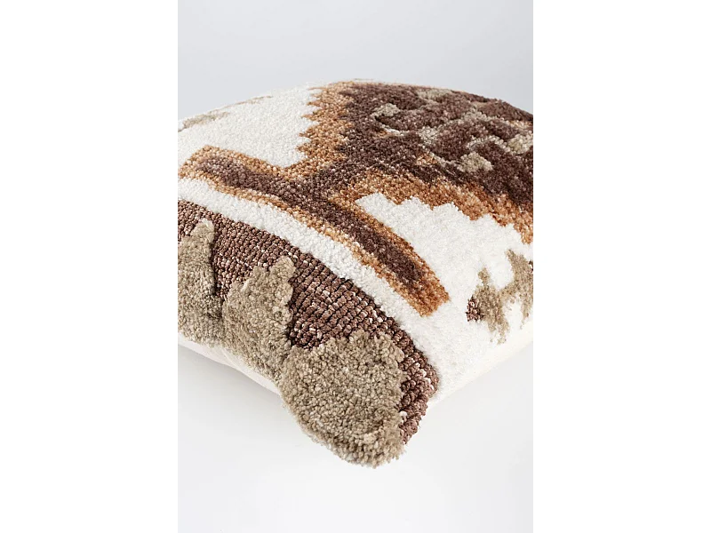 Coussin Dutchbone Maron 45x45 cm