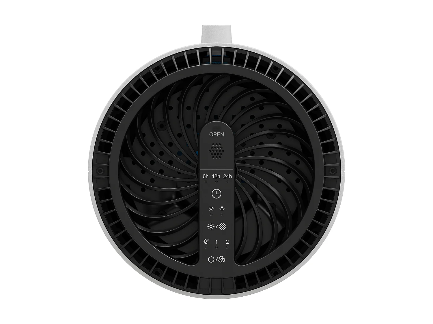 Purificatore Aria Portatile Con Filtro Hepa H13 22 Watt Elimina Odori Pollini Polvere Con Timer Ideale Per Camera Da Letto Soggiorno Bagno Ufficio 20 Mq Bianco