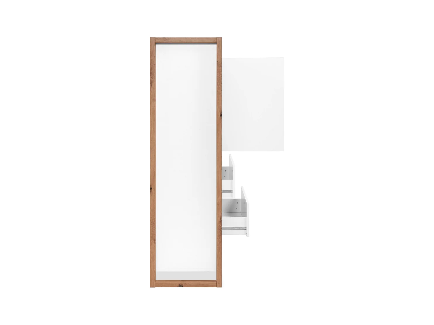 Buffet haut 2 portes 2 tiroirs L120 cm - DENVER