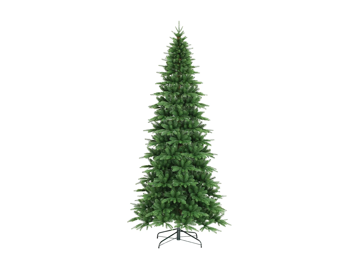 Albero di Natale slim "Zenzero" effetto Real Touch di altissima qualità h240
