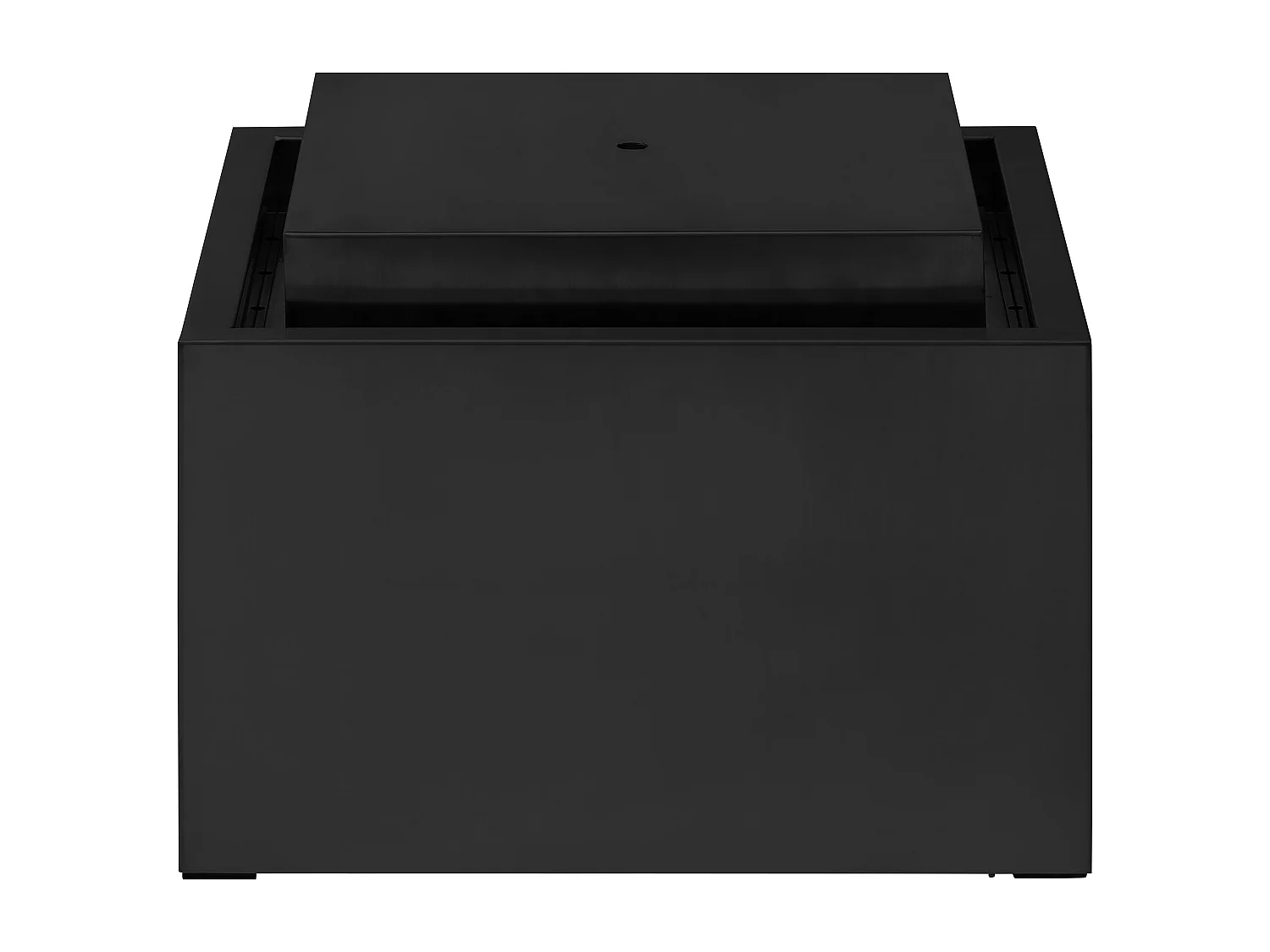 Fontaine d'extérieur en acier inoxydable - L. 50 x H.34 cm - Noir - TILAPIA