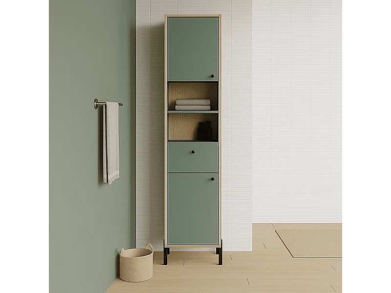 Colonna 2 ante e 1 cassetto H201,5 cm - ELISA