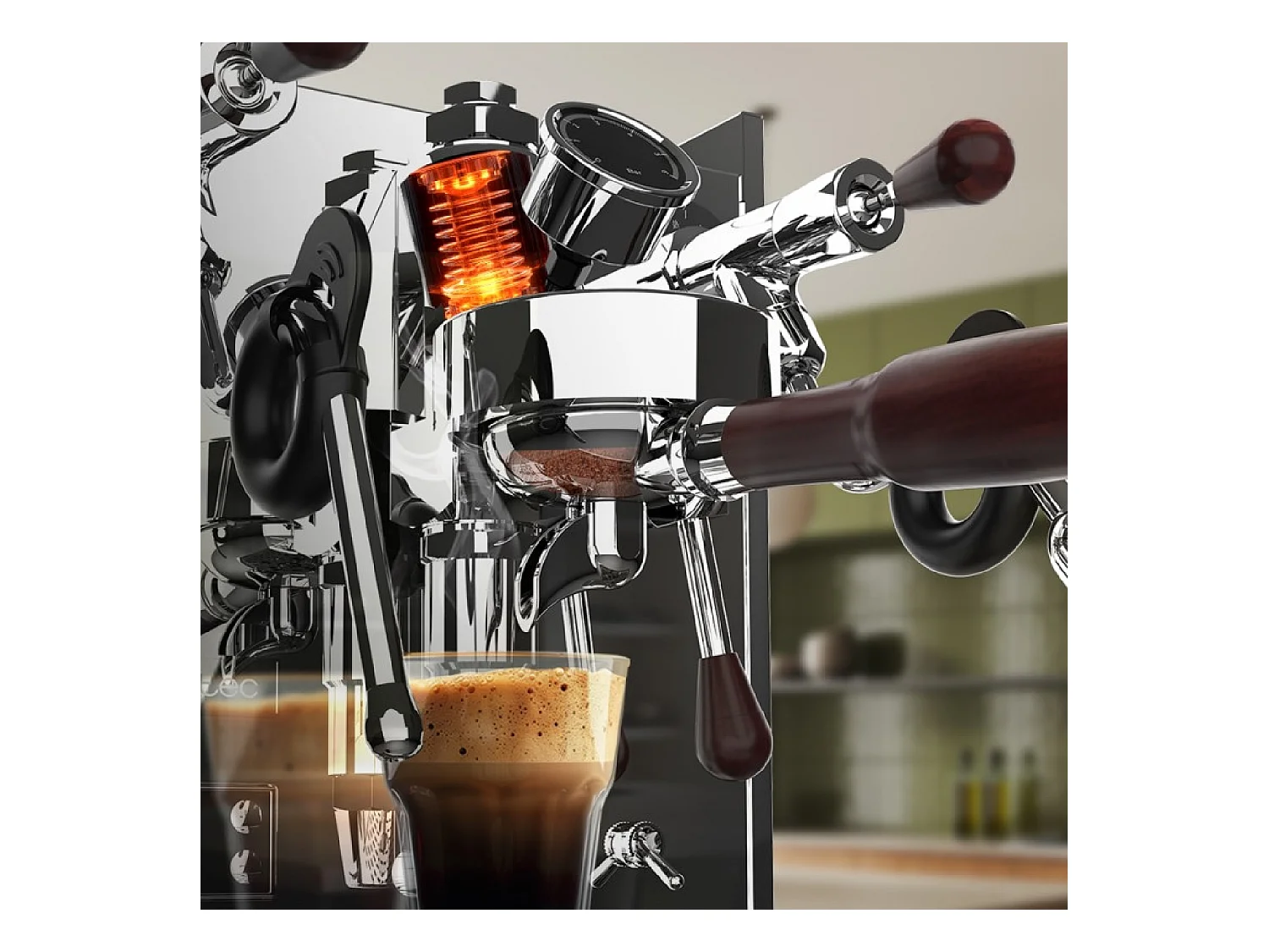 Cafetera superautomática Cecotec Baristeo Iconic 2440W 1,7L 15 bares inox