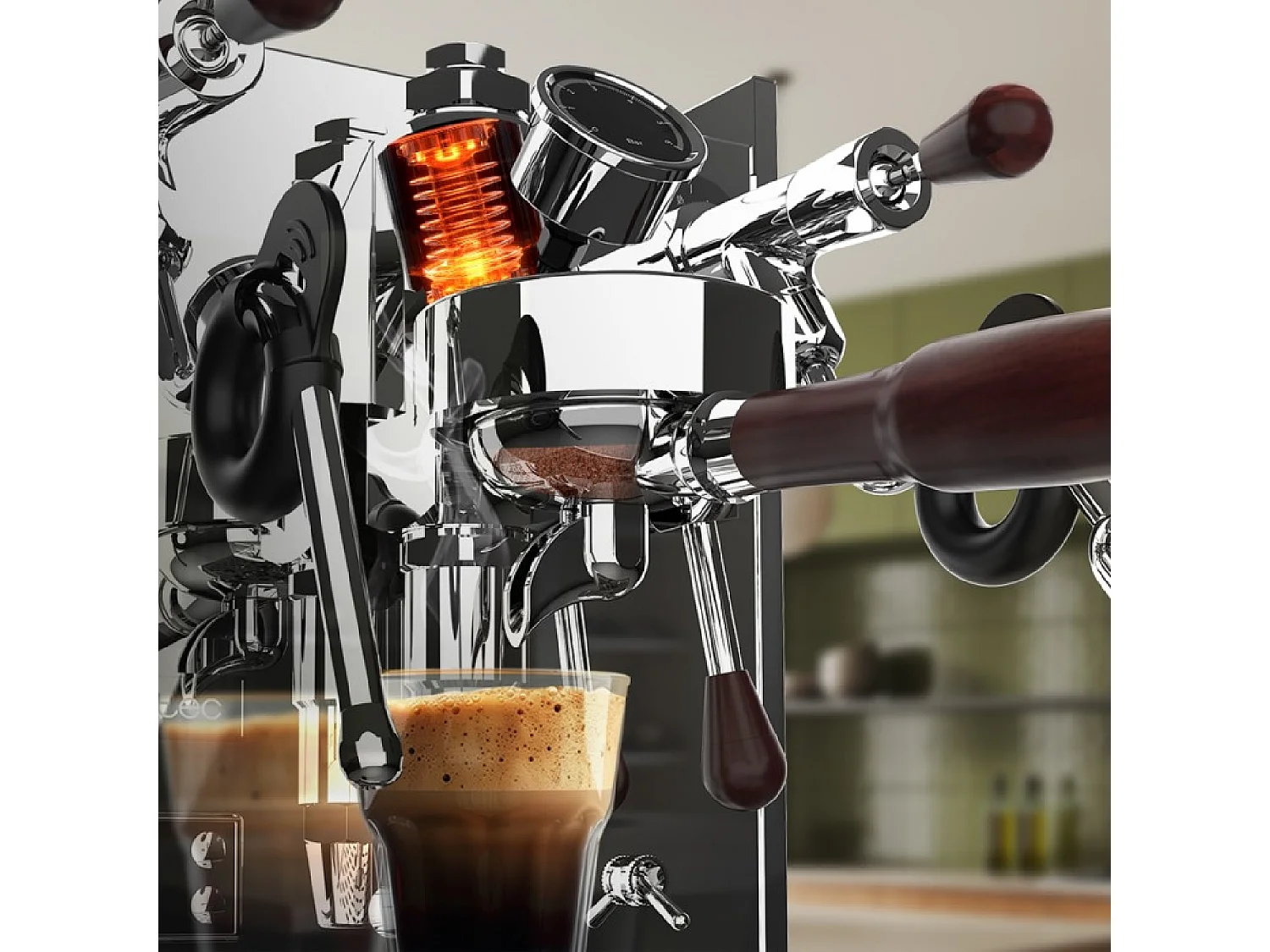 Cafetera superautomática Cecotec Baristeo Iconic 2440W 1,7L 15 bares inox