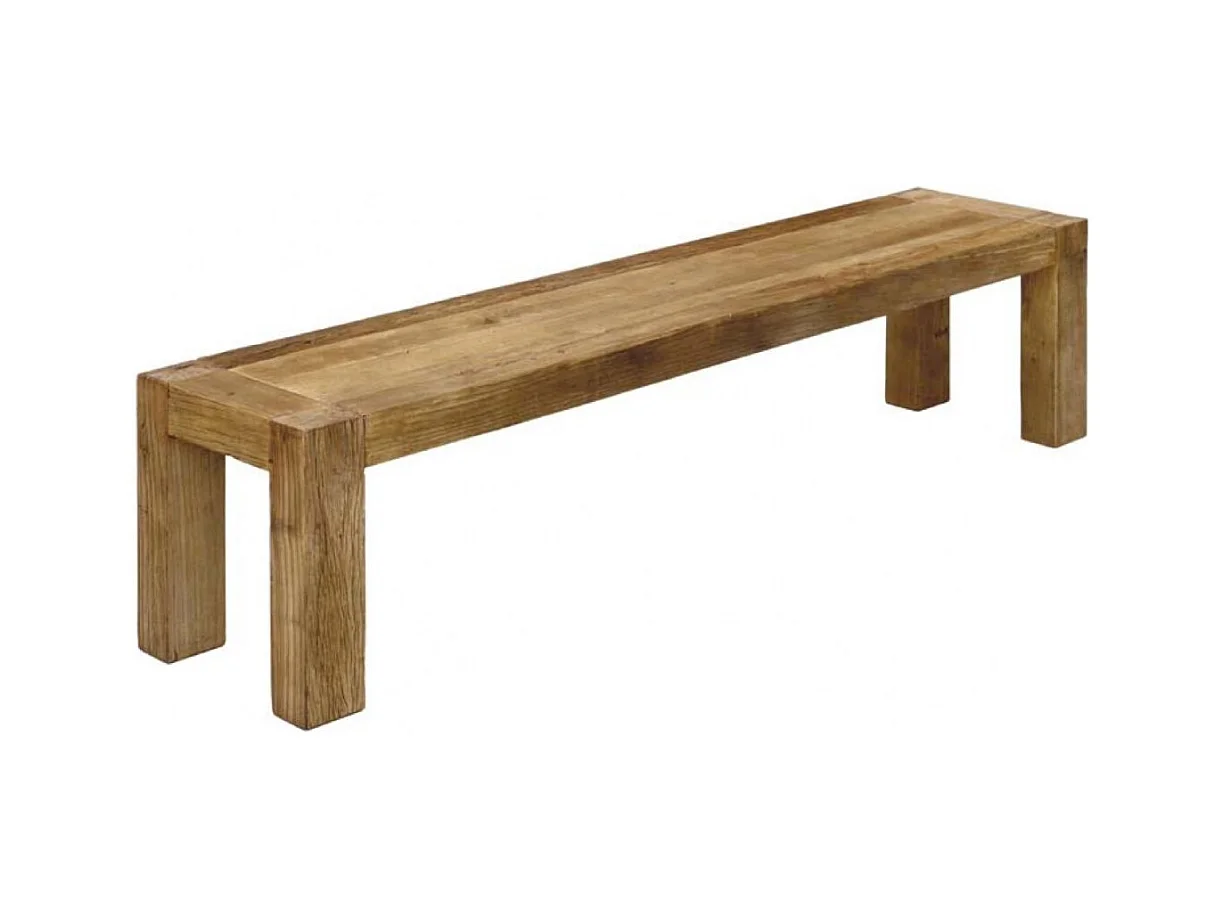 Banc en orme recyclé L180 cm Bois Beige - Transition Interior's