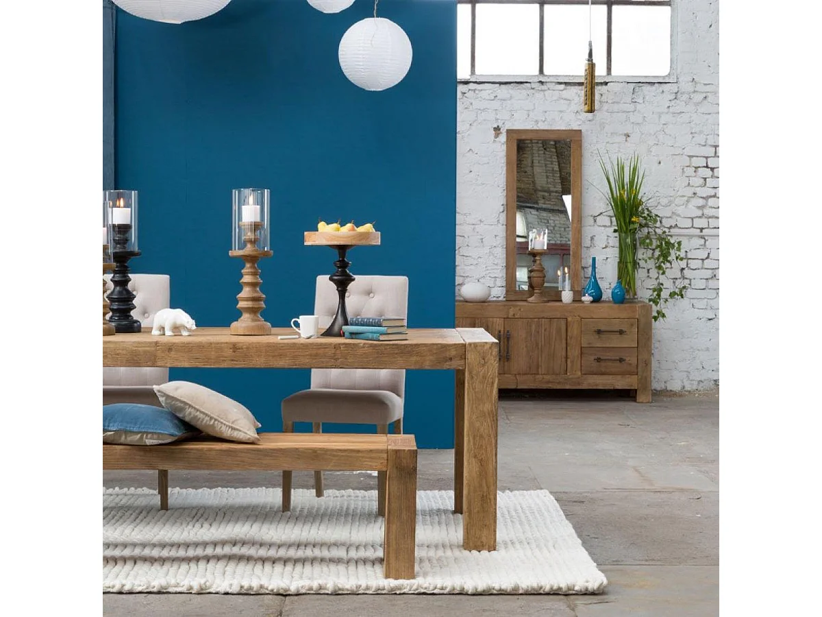 Banc en orme recyclé L180 cm Bois Beige - Transition Interior's