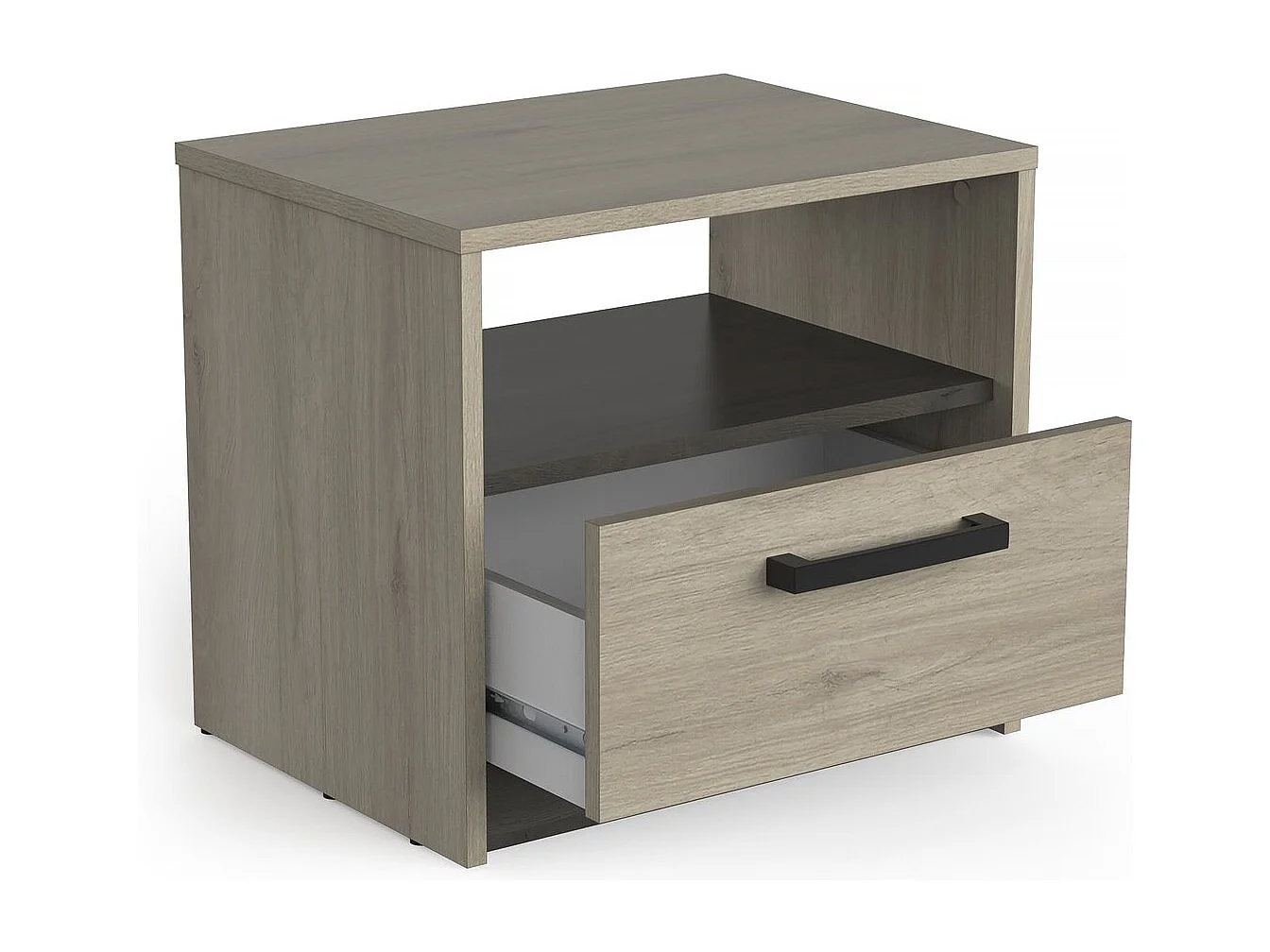 Table de chevet "Watson" - Marron