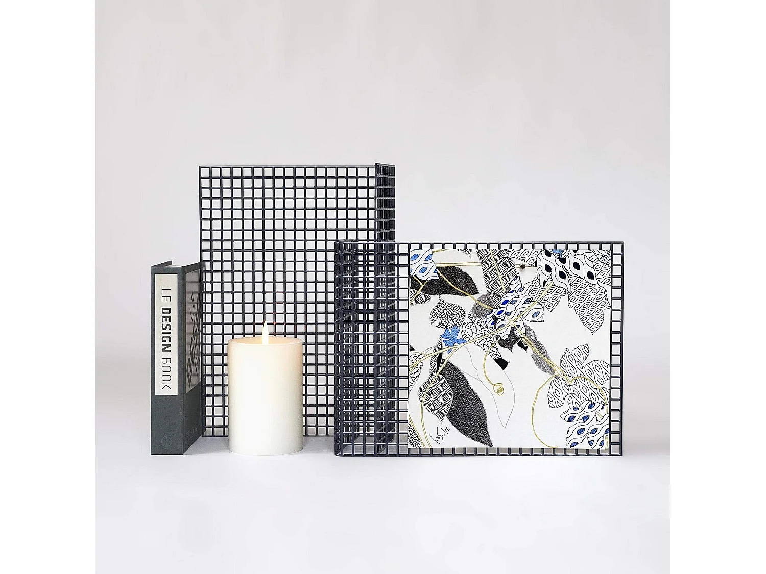 Accessoires de bureau en métal - Design by Christian Haas pour Designerbox