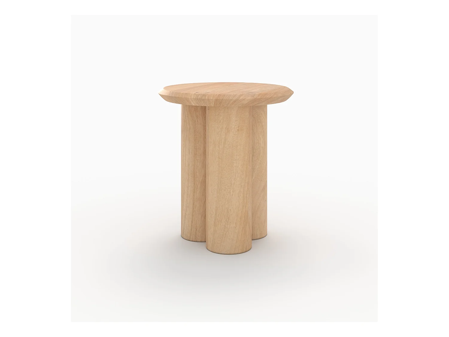 Table d'appoint en bois de manguier D40 cm - Sacha