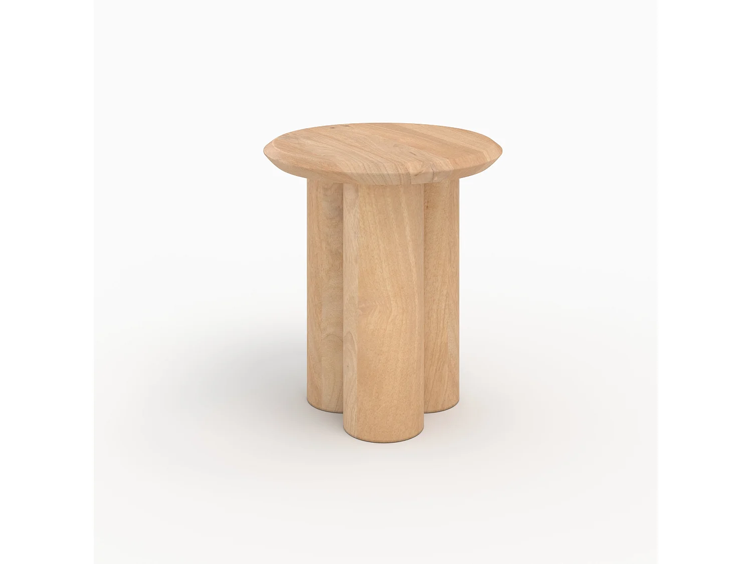 Tavolino in legno di mango D40 cm - Sacha