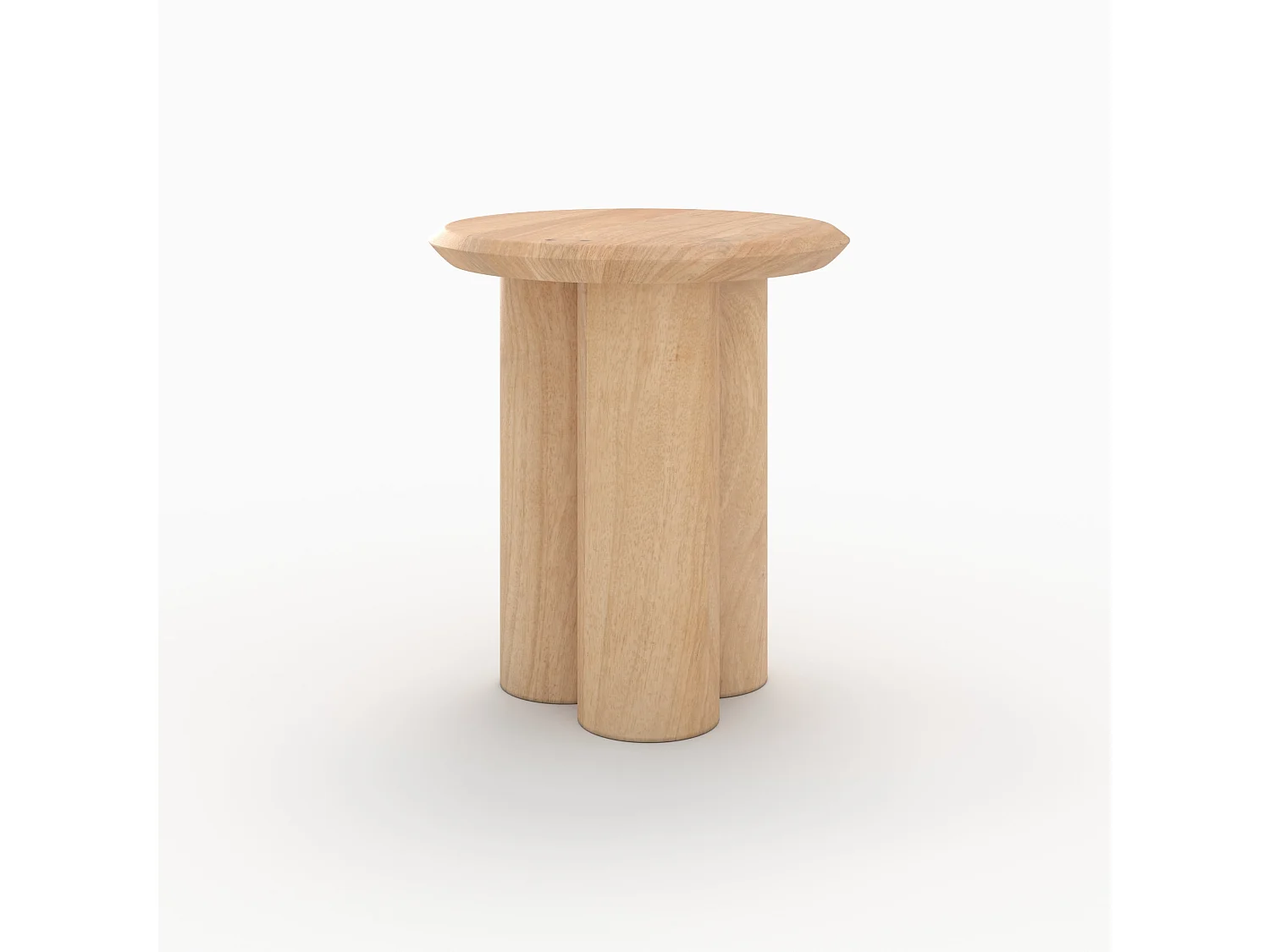 Tavolino in legno di mango D40 cm - Sacha