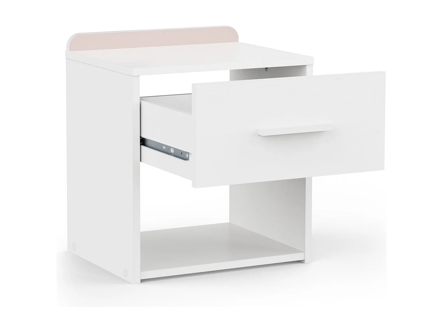 Comodino "Reverso" - Bianco opaco