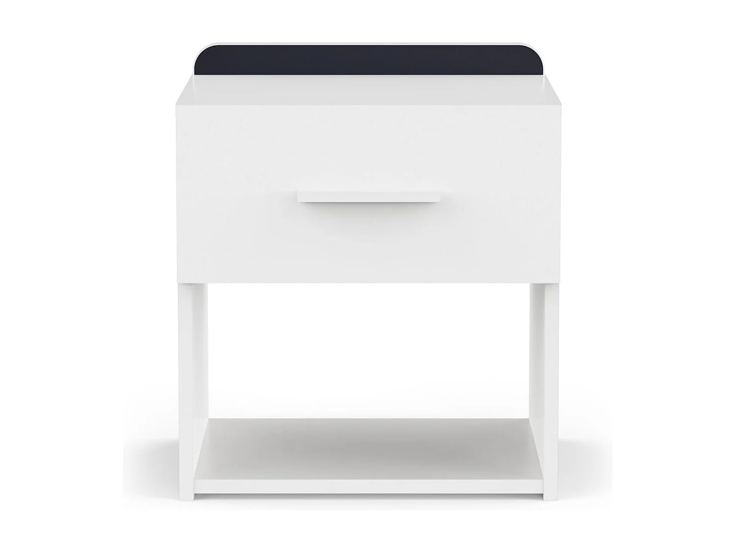 Chevet 1 tiroir blanc mat L40 cm ARLO