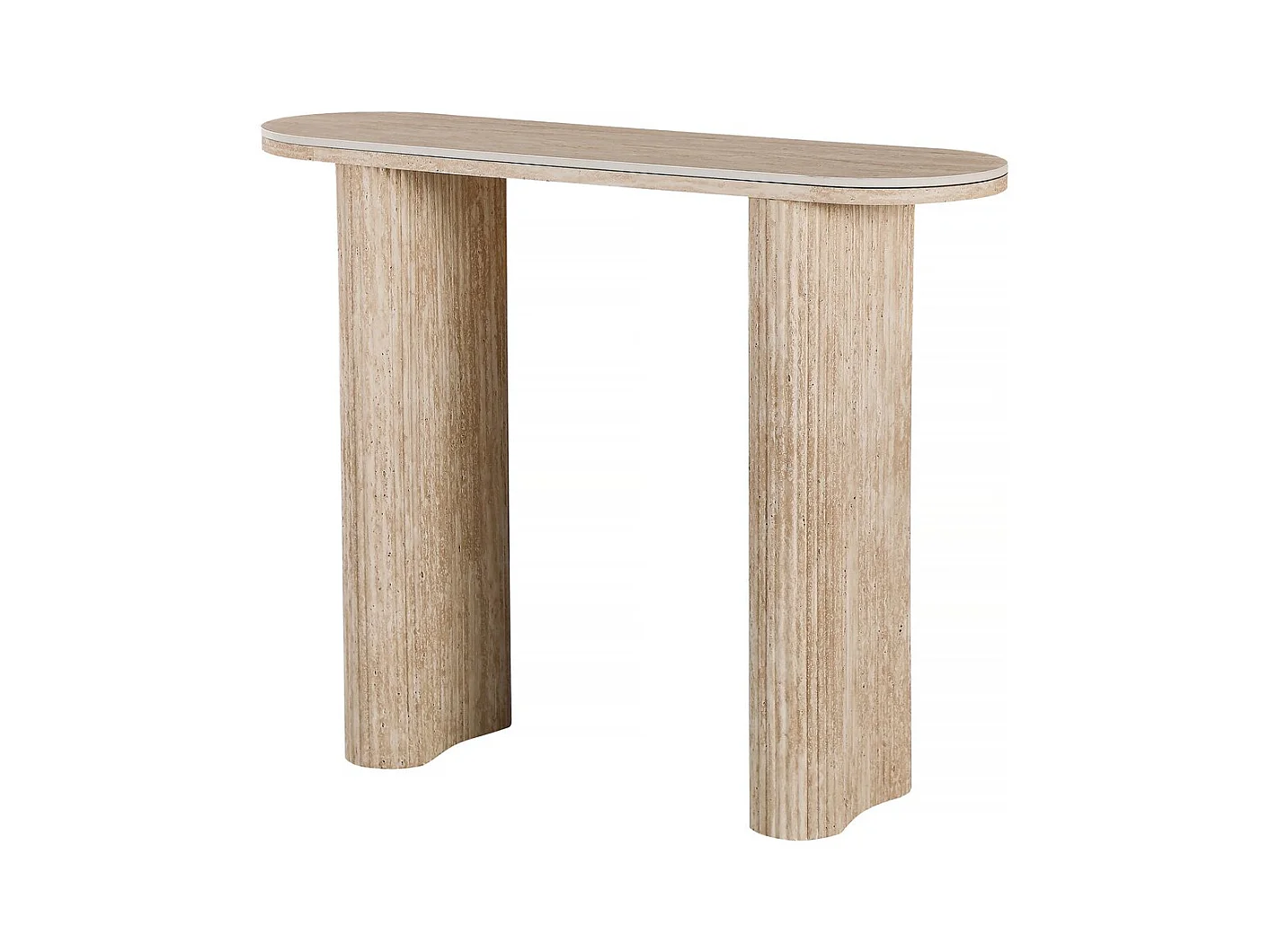 Keramische console "Alba" Bruin 100 x 30 x 80 cm