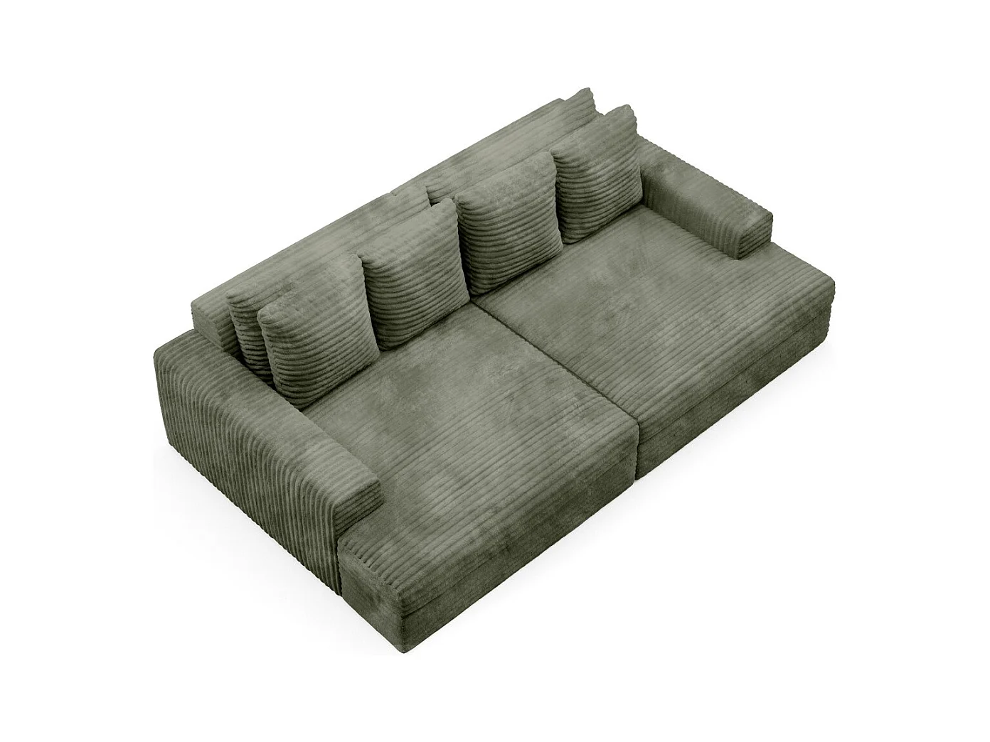 Sofa CALDO TILIA mit hohem Komfort Farbe: TILIA 37