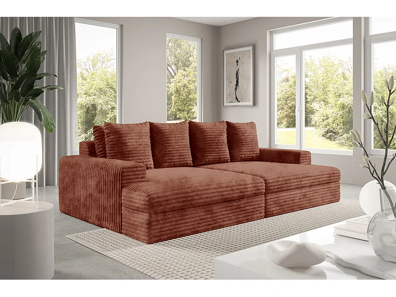 Sofa CALDO TILIA mit hohem Komfort Farbe: TILIA 52