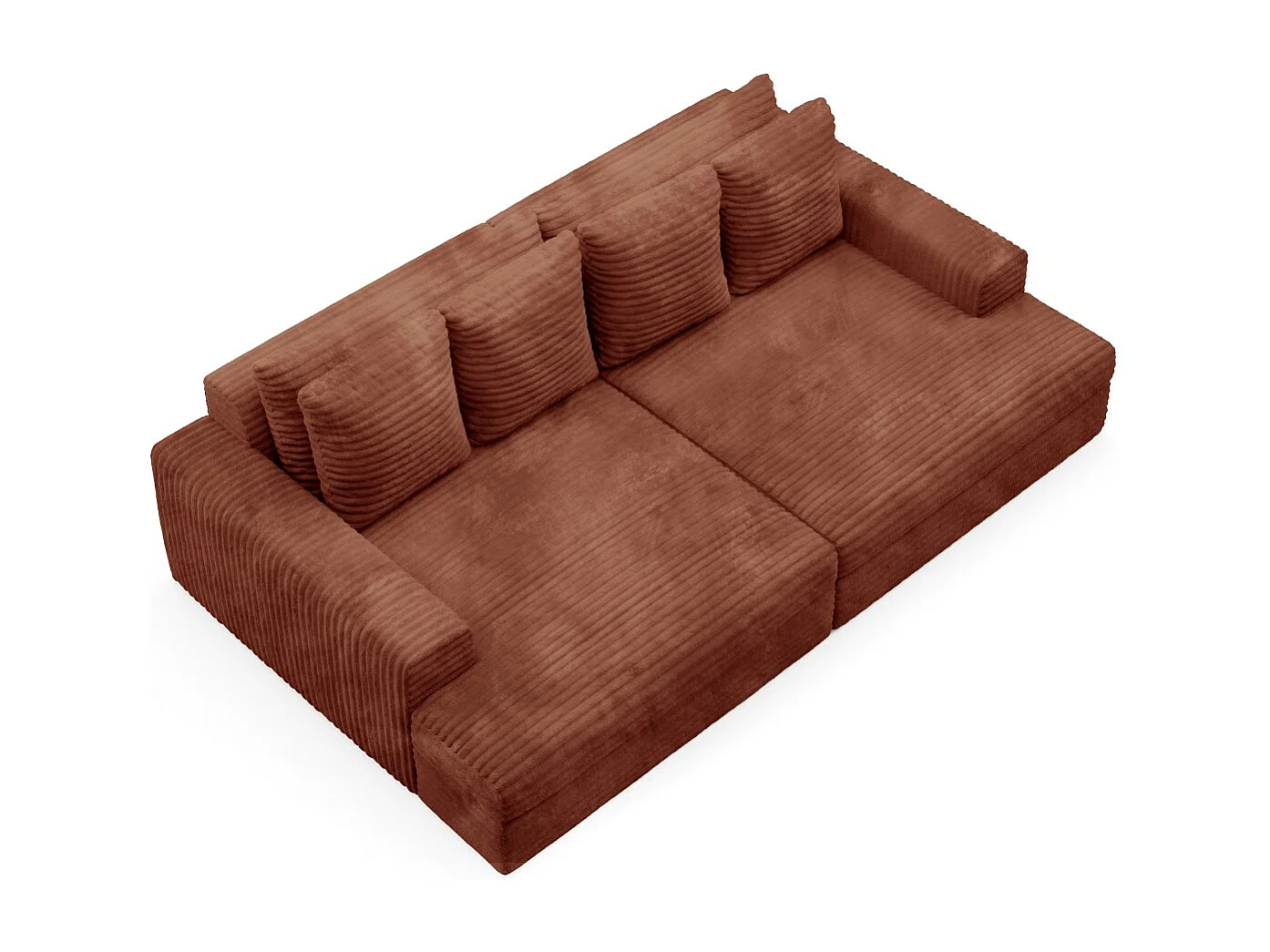 Canapé CALDO TILIA à confort élevé Couleur : TILIA 52