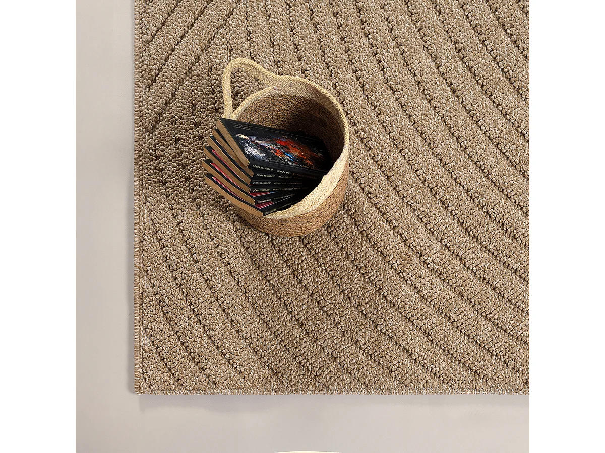 Tapis Kos extérieur moderne, Nature, 80 x 250 cm