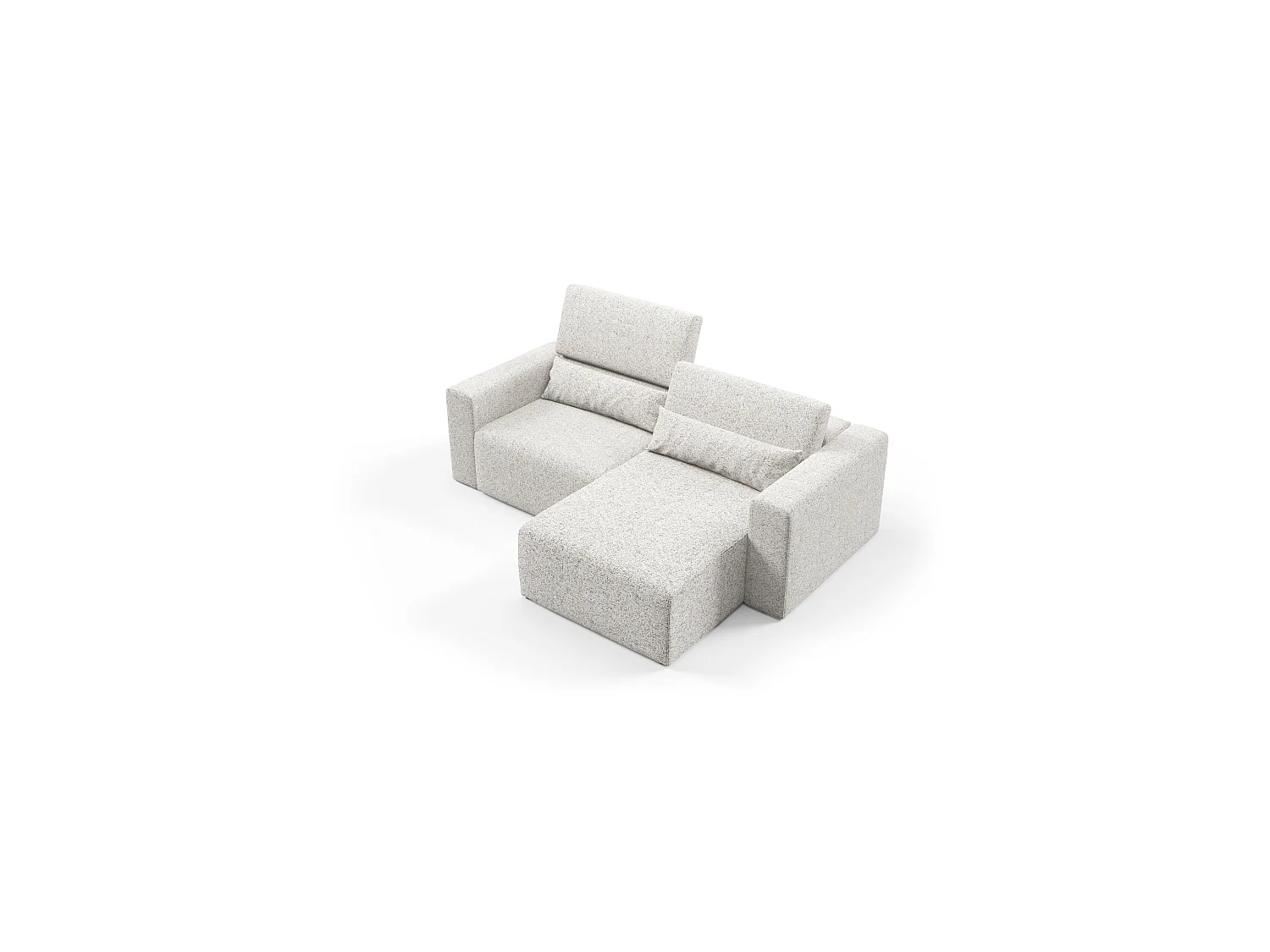 Ecksofa Posejdon L Premium modular Farbe: Puente 34