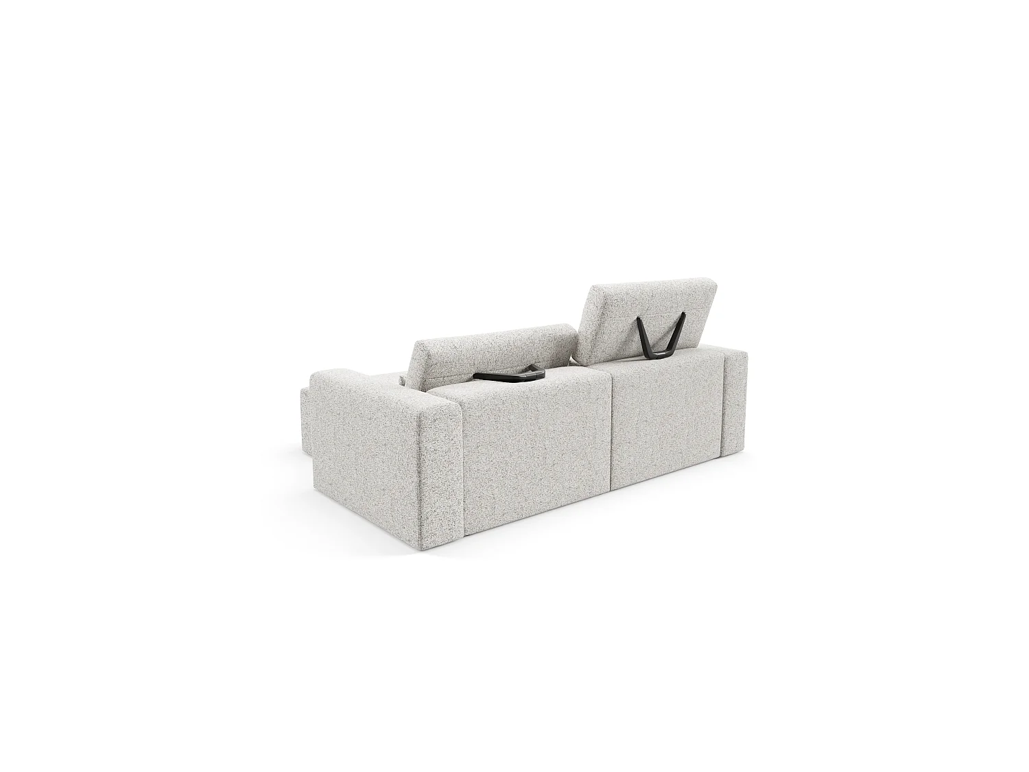 Ecksofa Posejdon L Premium modular Farbe: Puente 80