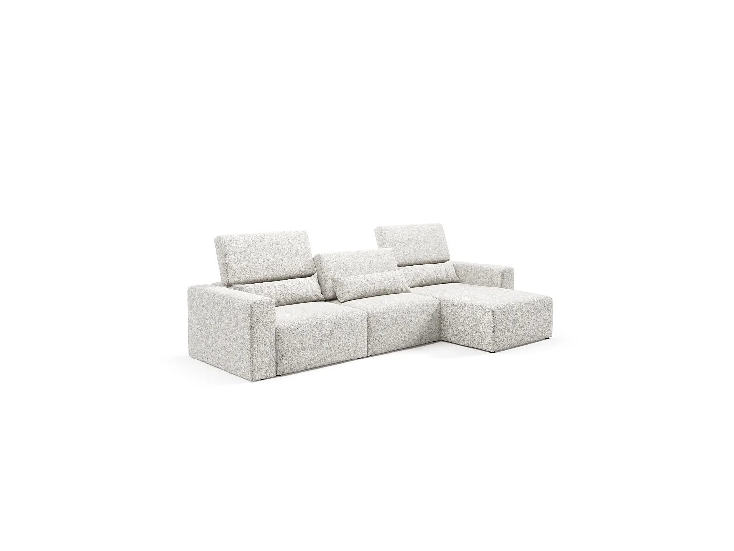Ecksofa Posejdon XL Premium modular Farbe: Puente 03